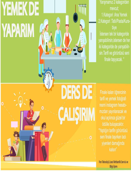 YEmek de Yaparım Ders De Çalışırım